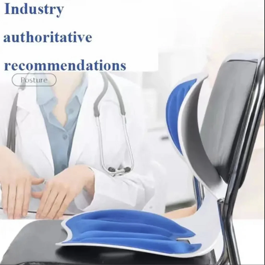 Ergonomic Memory Foam Waist Support Cushion – For Office, Home & Travel