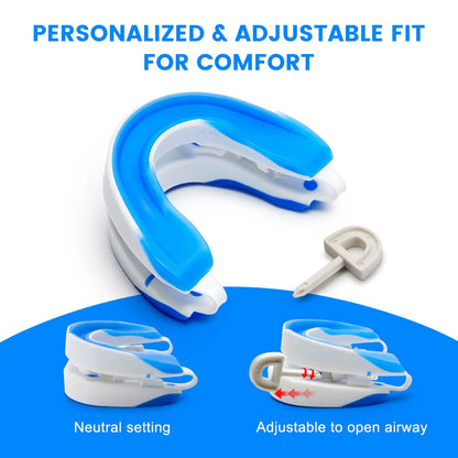 Teeth Bruxism Anti-Snoring Mouthpiece Device anti Snore Mouth Guard Improve Sleeping Snoring Aid Apnea Device Stop Snoring Guard