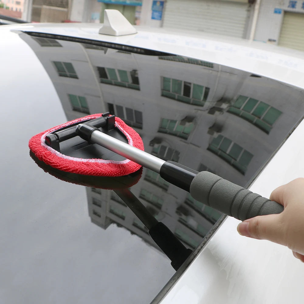 Car Windshield Telescopic Microfiber Cleaning Tool