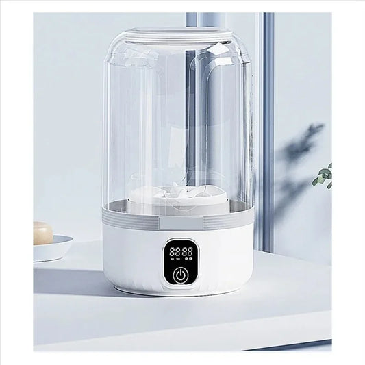 Experience Ultimate Convenience with Our Portable Deep Clean Mini Washing Machine - Perfect for Socks, Baby Clothes, and More!