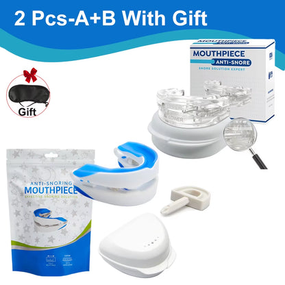 Teeth Bruxism Anti-Snoring Mouthpiece Device anti Snore Mouth Guard Improve Sleeping Snoring Aid Apnea Device Stop Snoring Guard